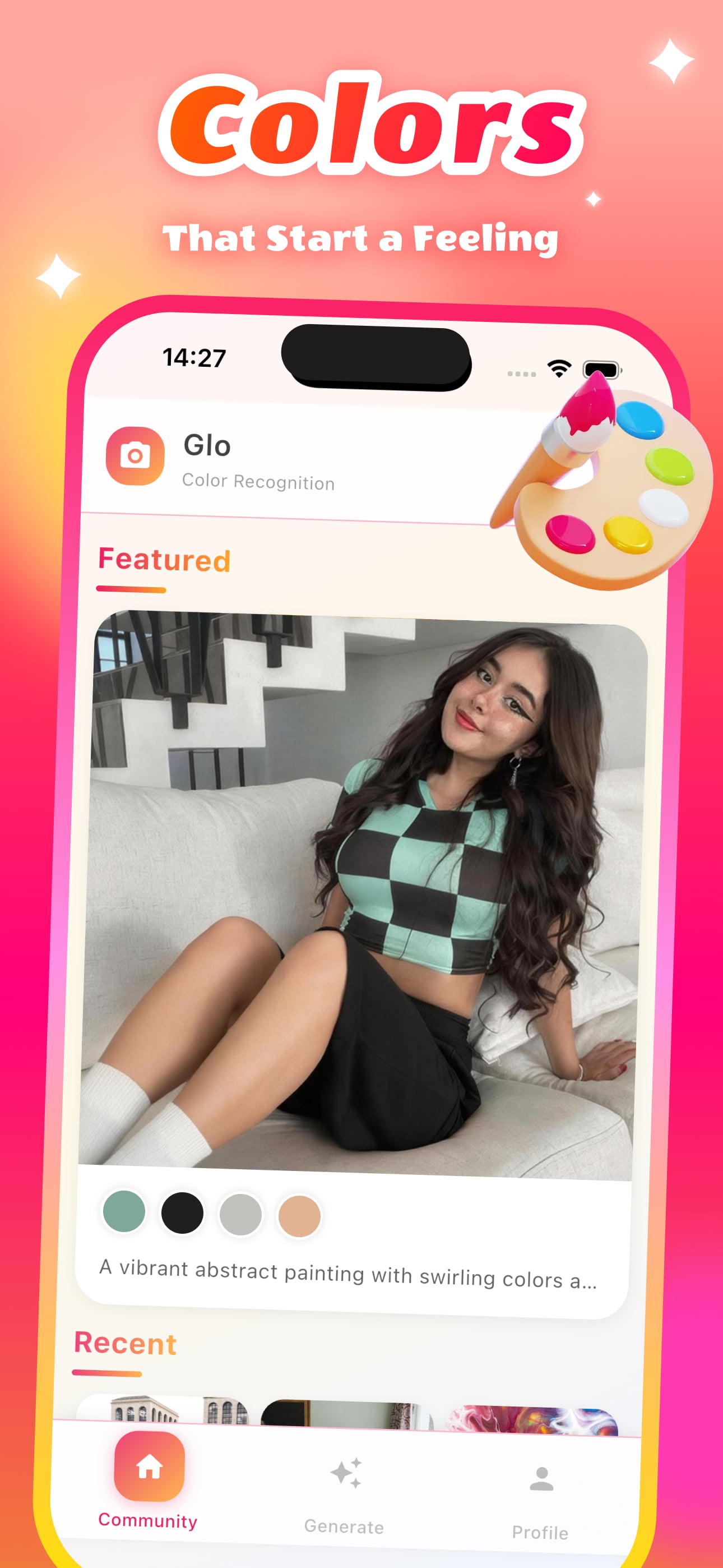 Glo App Interface